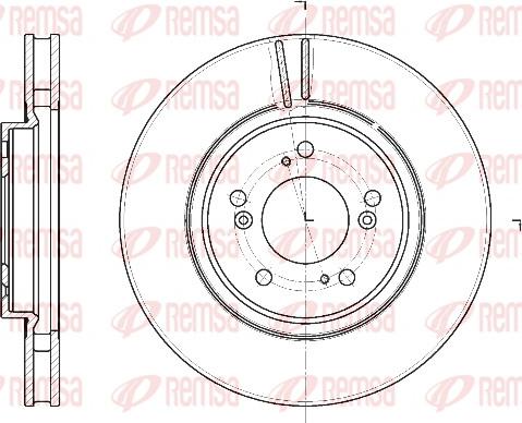 Remsa 61129.10 - Discofreno www.autoricambit.com