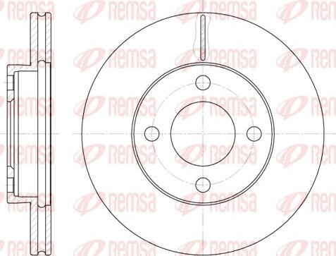 Remsa 6185.10 - Discofreno www.autoricambit.com