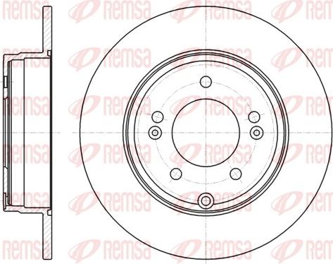 Remsa 61884.00 - Discofreno www.autoricambit.com