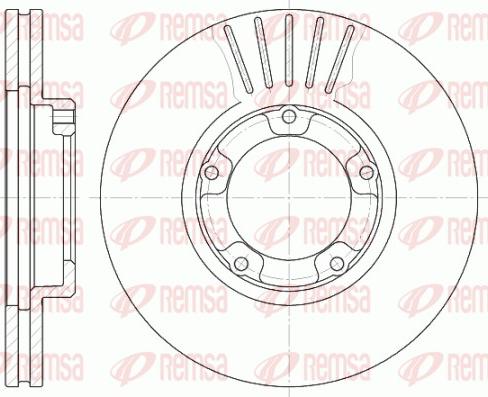 Remsa 61247.10 - Discofreno www.autoricambit.com