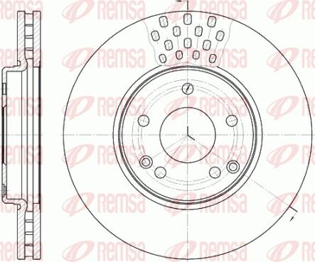 Remsa 61225.10 - Discofreno www.autoricambit.com