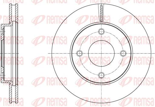 Remsa 61716.10 - Discofreno www.autoricambit.com