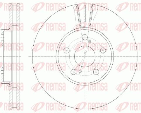 Remsa 6819.10 - Discofreno www.autoricambit.com