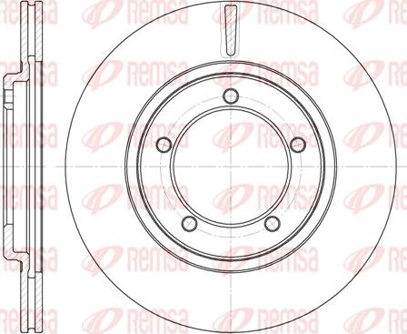 Remsa 6818.10 - Discofreno www.autoricambit.com