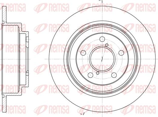 Remsa 6398.00 - Discofreno www.autoricambit.com