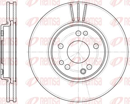 BENDIX 520517 - Discofreno www.autoricambit.com