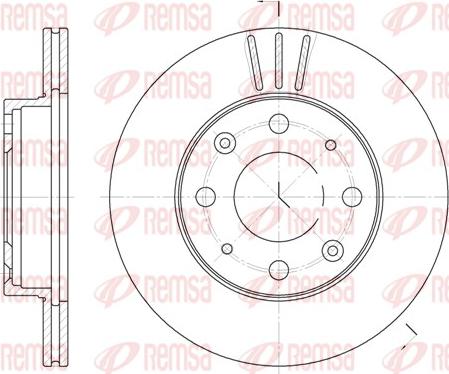 Remsa 6368.10 - Discofreno www.autoricambit.com