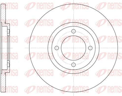 Remsa 6362.00 - Discofreno www.autoricambit.com