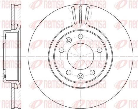 Remsa 6307.10 - Discofreno www.autoricambit.com