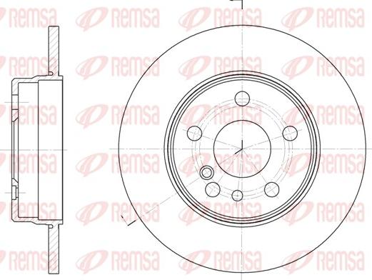 Remsa 6332.00 - Discofreno www.autoricambit.com