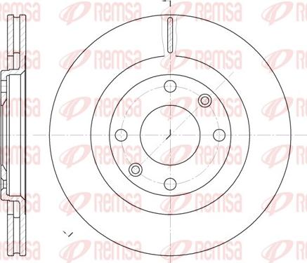 Remsa 6240.10 - Discofreno www.autoricambit.com