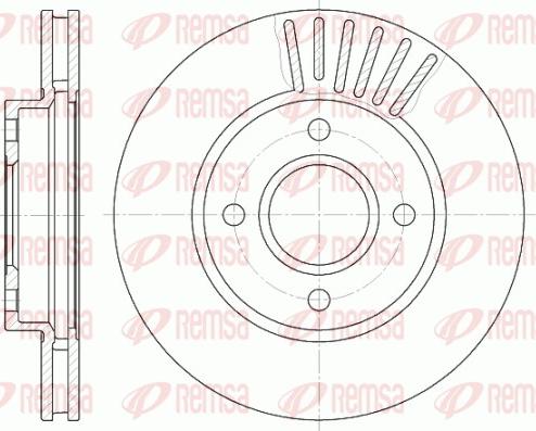 Remsa 6211.10 - Discofreno www.autoricambit.com