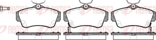 Remsa 0753.02 - Kit pastiglie freno, Freno a disco www.autoricambit.com