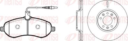 Remsa 81292.00 - Kit freno, Freno a disco www.autoricambit.com