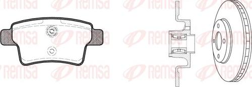 Remsa 81241.20 - Kit freno, Freno a disco www.autoricambit.com