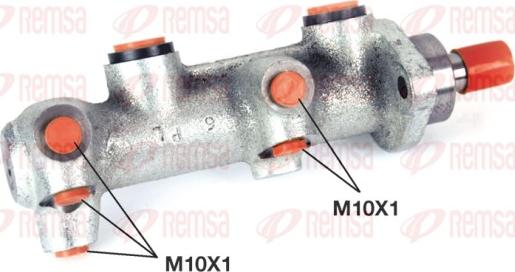 Remsa C1023.08 - Cilindro maestro del freno www.autoricambit.com