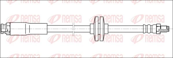 Remsa G1901.41 - Flessibile del freno www.autoricambit.com