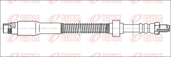 Remsa G1901.34 - Flessibile del freno www.autoricambit.com