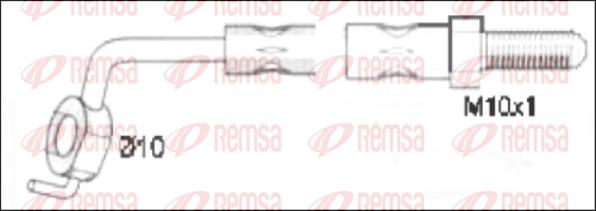 Remsa G1903.92 - Flessibile del freno www.autoricambit.com