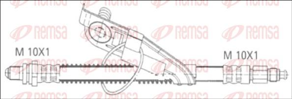 Remsa G1903.67 - Flessibile del freno www.autoricambit.com