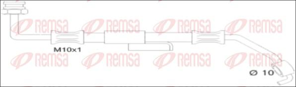 Remsa G1903.78 - Flessibile del freno www.autoricambit.com