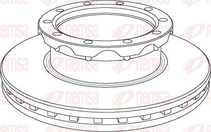 Remsa NCA1062.20 - Discofreno www.autoricambit.com