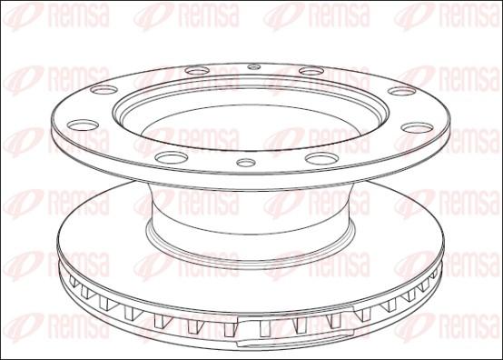 Remsa NCA1014.20 - Discofreno www.autoricambit.com