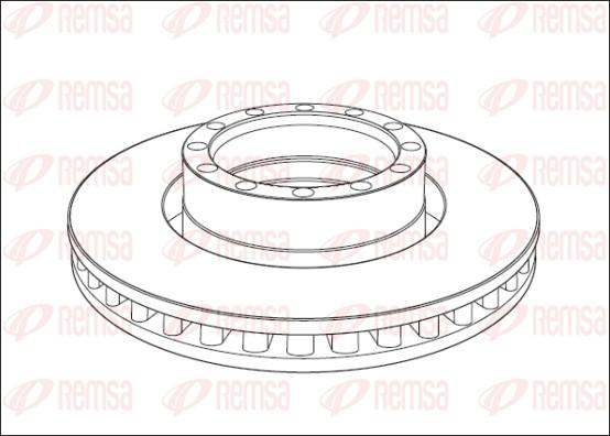 Remsa NCA1015.20 - Discofreno www.autoricambit.com