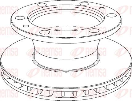 Remsa NCA1023.20 - Discofreno www.autoricambit.com