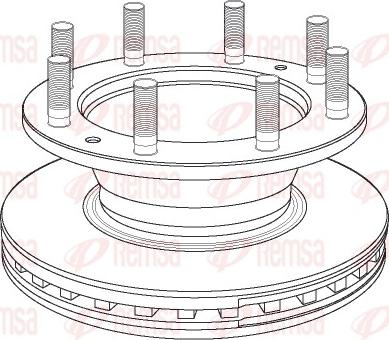 Remsa NCA1167.20 - Discofreno www.autoricambit.com