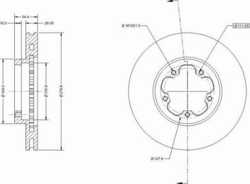 HELLA 8DD 355 113-251 - Discofreno www.autoricambit.com