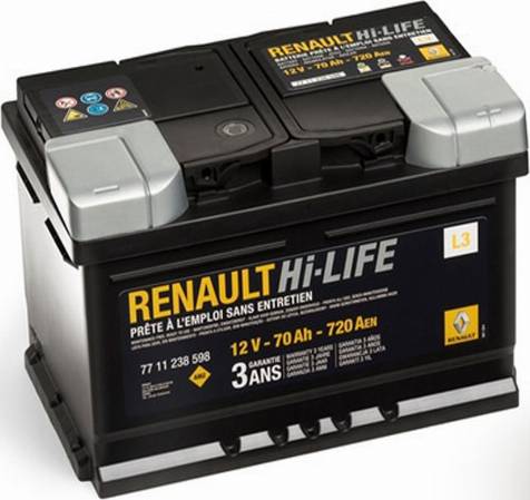 RENAULT 7711130089 - Batteria avviamento www.autoricambit.com