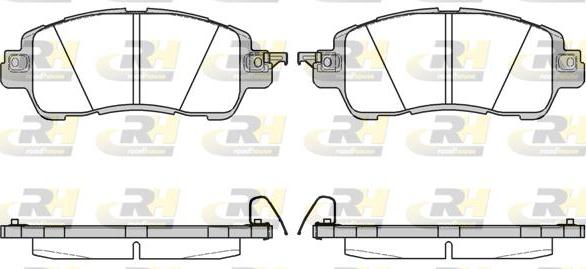 ATE LD5674 - Kit pastiglie freno, Freno a disco www.autoricambit.com