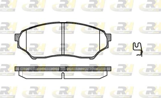 Lucas Electrical 6132709 - Kit pastiglie freno, Freno a disco www.autoricambit.com