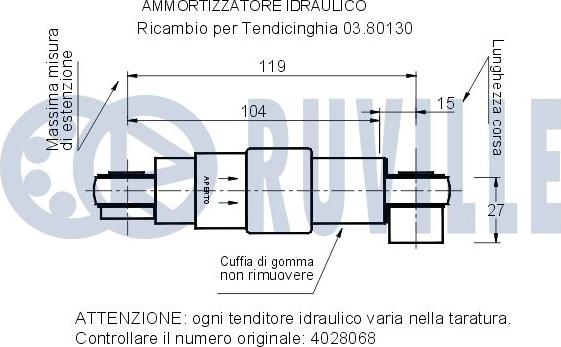 Ruville 540409 - Smorzatore vibrazioni, Cinghia Poly-V www.autoricambit.com