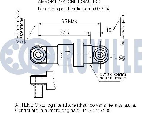 Ruville 540206 - Smorzatore vibrazioni, Cinghia Poly-V www.autoricambit.com