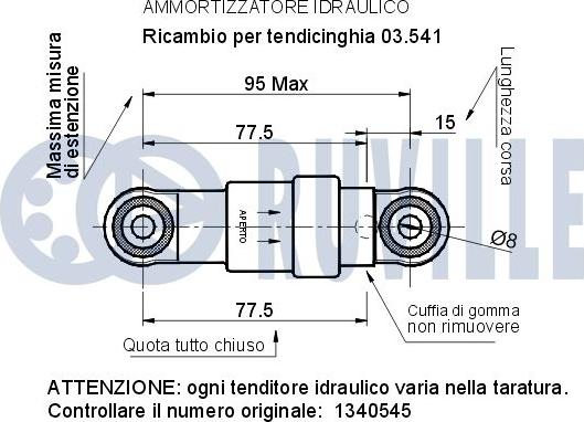 Ruville 540774 - Smorzatore vibrazioni, Cinghia Poly-V www.autoricambit.com