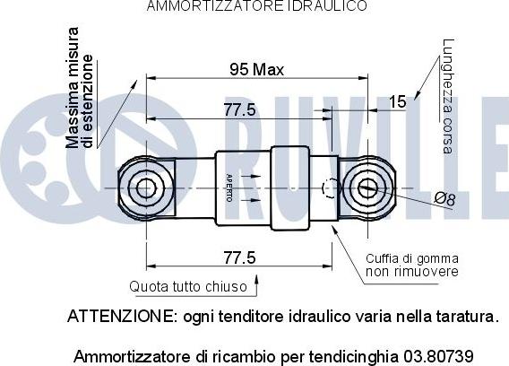 Ruville 541698 - Smorzatore vibrazioni, Cinghia Poly-V www.autoricambit.com