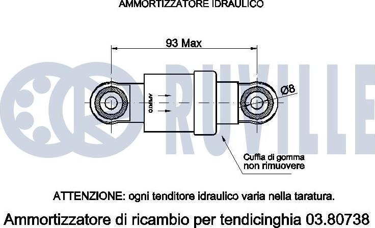 Ruville 542351 - Smorzatore vibrazioni, Cinghia Poly-V www.autoricambit.com