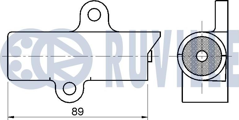 Ruville 542257 - Smorzatore vibrazioni, Cinghia dentata www.autoricambit.com