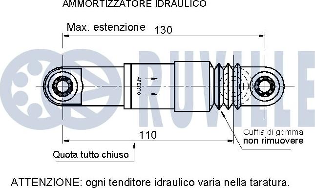 Ruville 542225 - Smorzatore vibrazioni, Cinghia Poly-V www.autoricambit.com