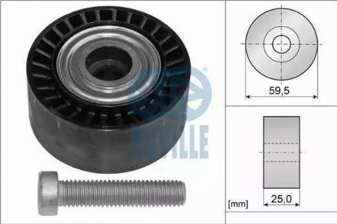 Ruville 55941 - Galoppino/Guidacinghia, Cinghia Poly-V www.autoricambit.com