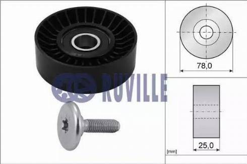 Ruville 55952 - Galoppino/Guidacinghia, Cinghia Poly-V www.autoricambit.com