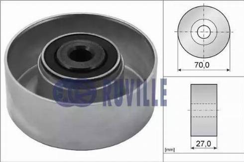 Ruville 55961 - Galoppino/Guidacinghia, Cinghia Poly-V www.autoricambit.com