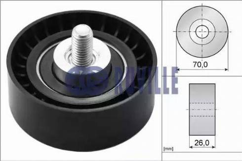 Ruville 55939 - Galoppino/Guidacinghia, Cinghia Poly-V www.autoricambit.com