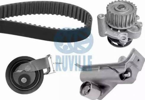 Ruville 55442711 - Pompa acqua + Kit cinghie dentate www.autoricambit.com