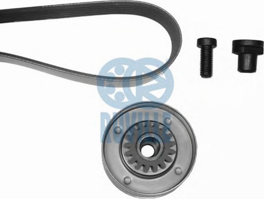 Ruville 5551280 - Kit Cinghie Poly-V www.autoricambit.com