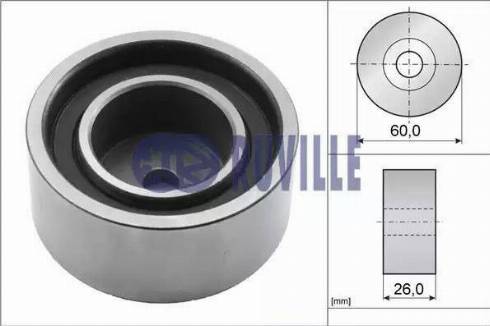 Ruville 55576 - Galoppino/Guidacinghia, Cinghia Poly-V www.autoricambit.com