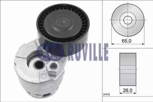 Ruville 55607 - Tendicinghia, Cinghia Poly-V www.autoricambit.com