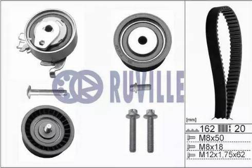 Ruville 5532773 - Kit cinghie dentate www.autoricambit.com